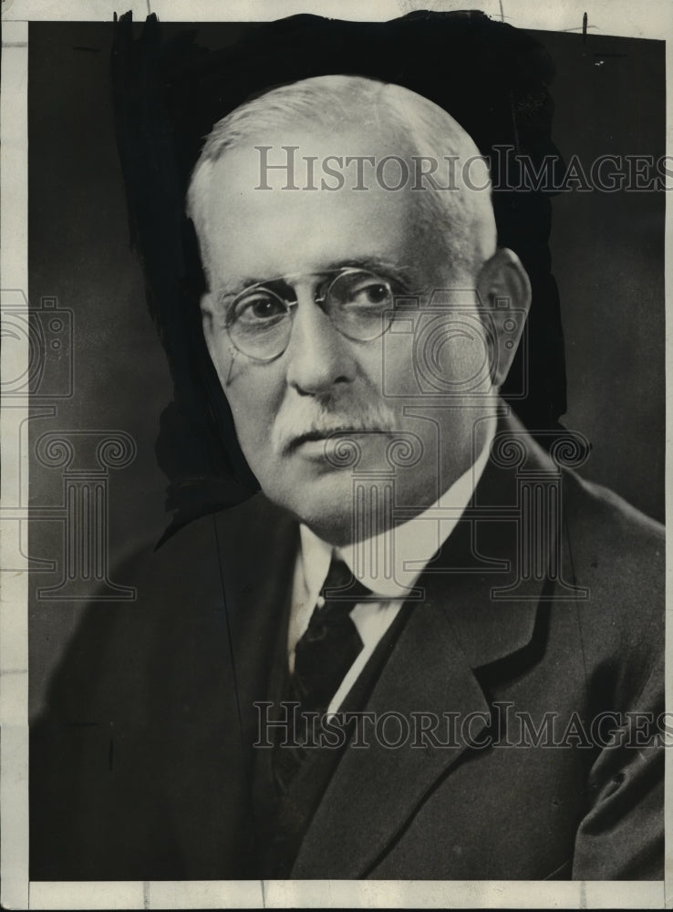 1937 Press Photo Samuel Insull, former Utility King - mja14954-Historic Images