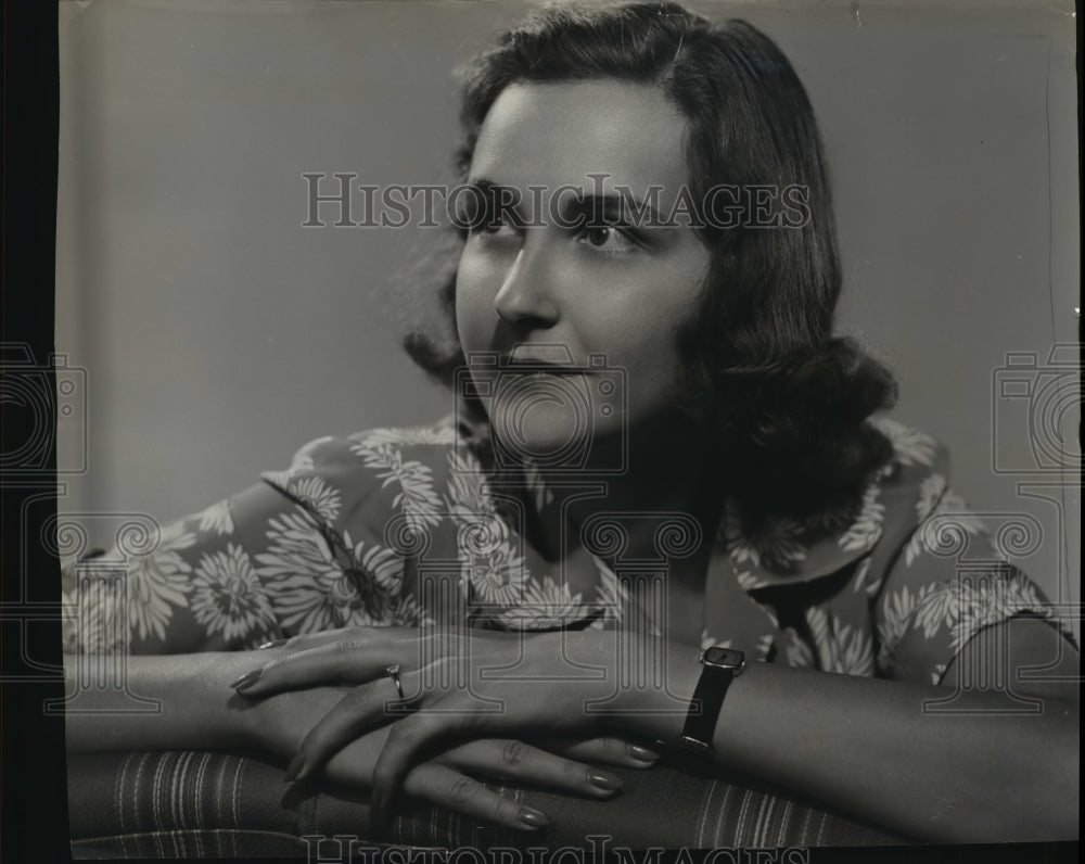 1941 Press Photo Mrs. David Allerton Hyde - mja15191 - Historic Images