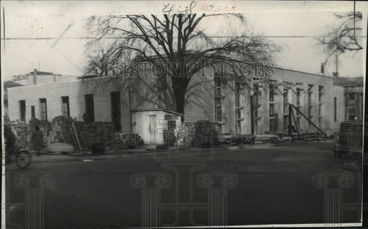 1938 Press Photo Janesville's new post-office is rapidly nearing completion-Historic Images
