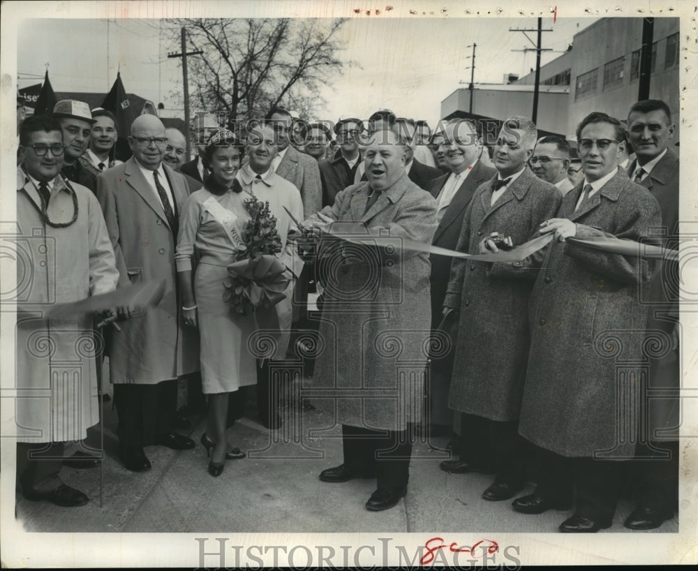 1955 Press Photo Assemblyman Molinaro, Harvey Grasse, Rep. Gerald Flynn-Historic Images