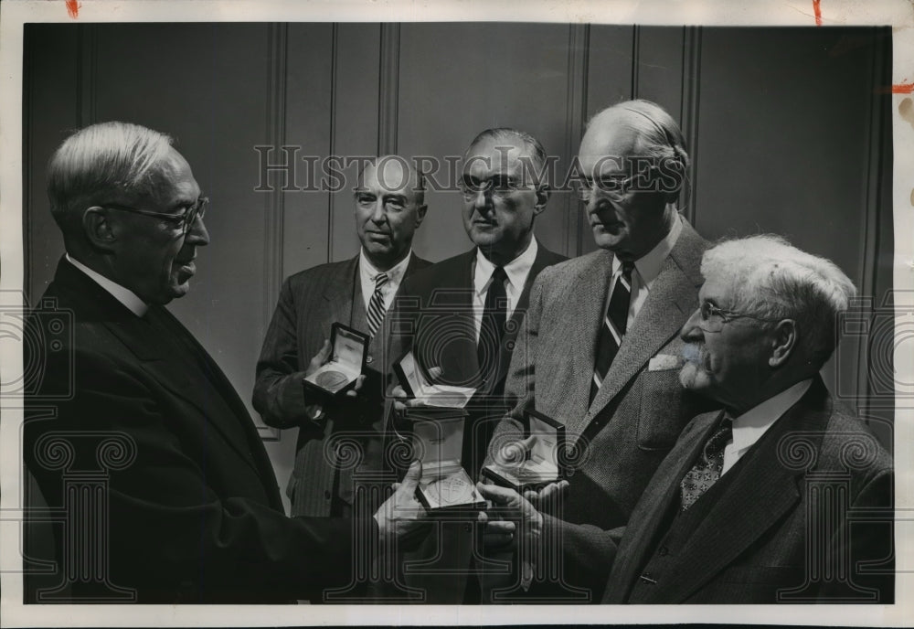 1954 Charles F Ilsley, Carl W Eberbach,William C Frye, William Frost - Historic Images