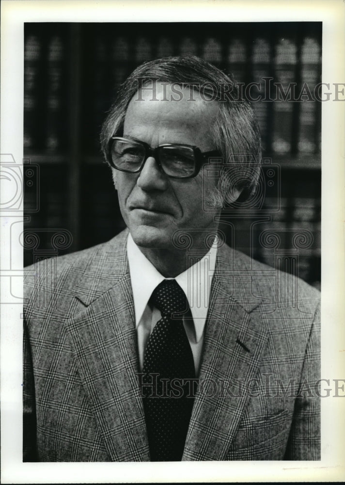 1979 Press Photo Milwaukee Attorney Ted M Warshafsky - mja15688 - Historic Images