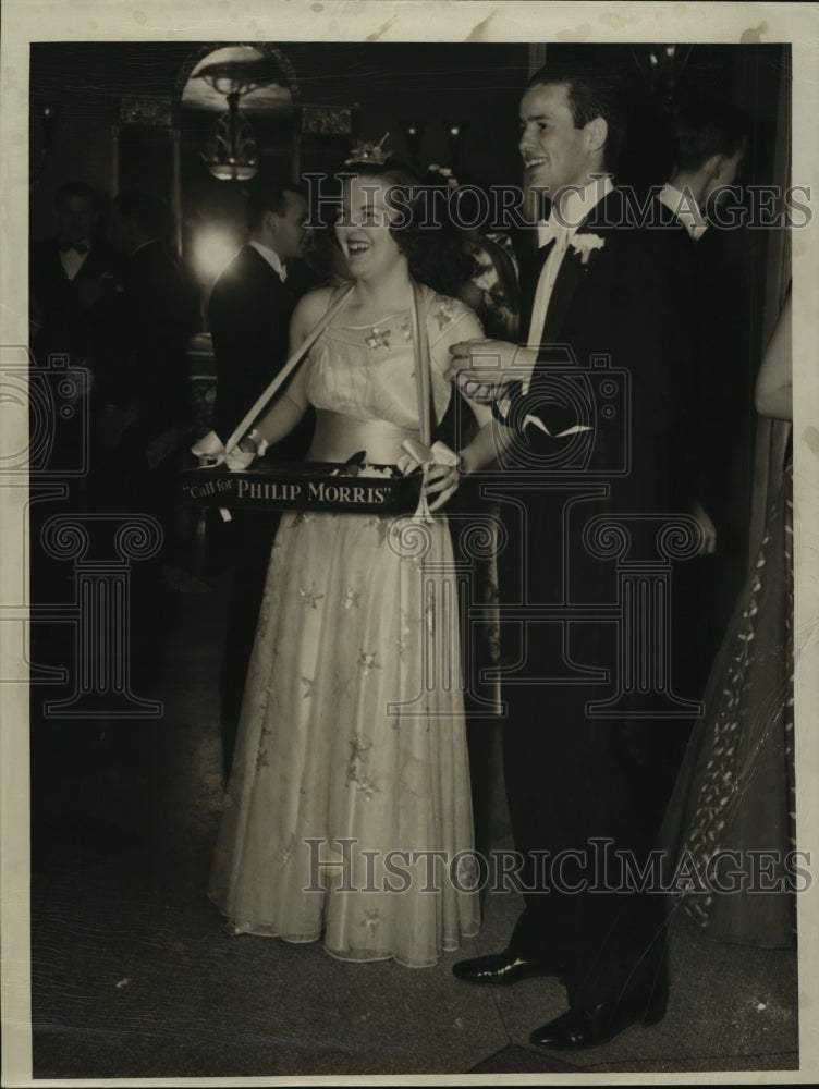 1937 Press Photo Kathryn Wright, now Mrs. Mark H. Donaldson - mja16103- Historic Images
