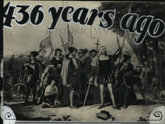 Press Photo Christopher Columbus - mja16481 - Historic Images