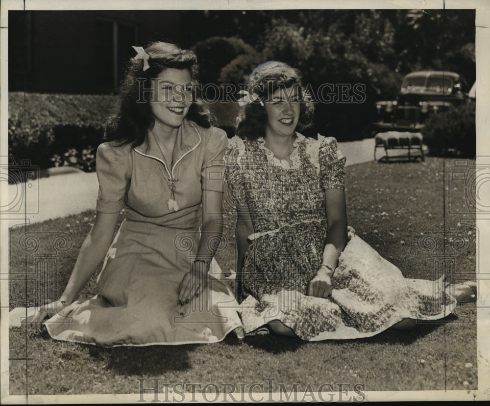 1941 Press Photo Anice Ridall and Dardy Christy - mja16564 - Historic ...