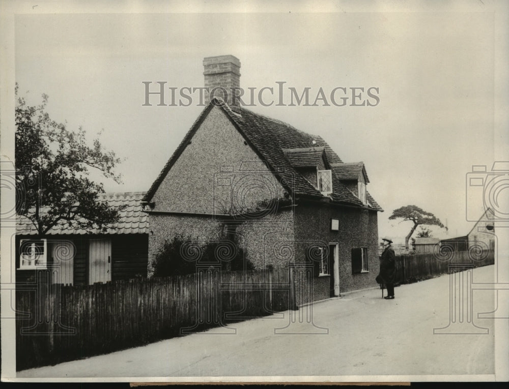 1928 Press Photo The home at Bedford, Eng. where John Bunyan lived years ago-Historic Images