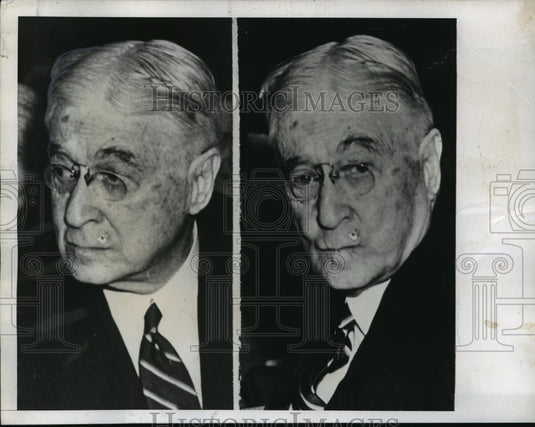 1949 Press Photo Bernard M Baruch, elder statesman & noted financier - mja16893 - Historic Images