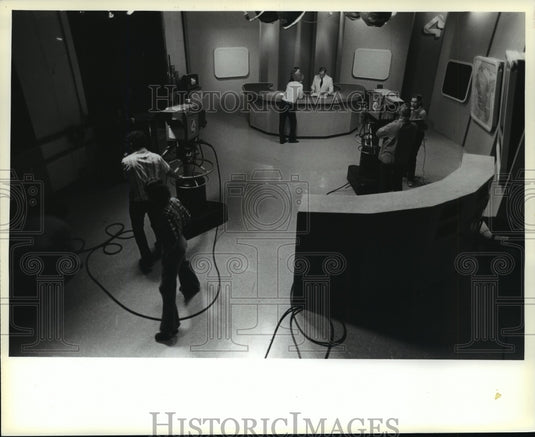 1979 Press Photo New WTMJ - Channel 4 News set - mja17127-Historic Images