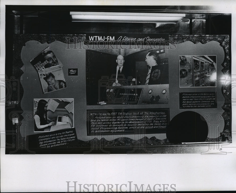 1972 Press Photo WTMJ-FM Memorabilia - mja17136 - Historic Images