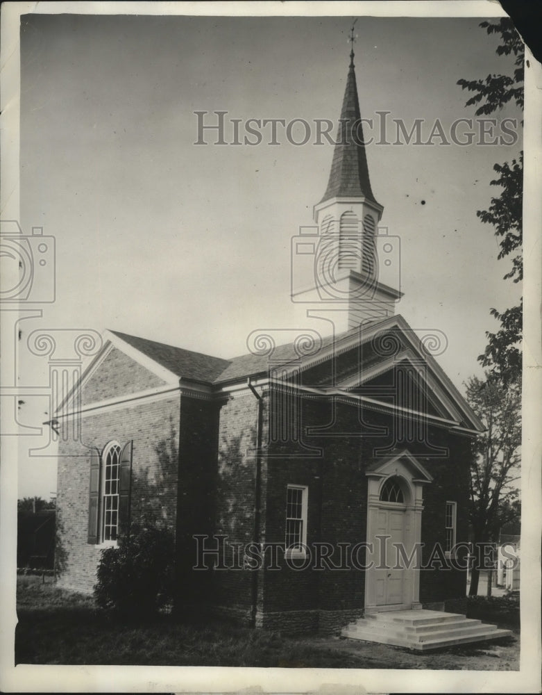 1931 Press Photo Lincoln Marriage Temple dedicated at Harrosburg, Kentucky - Historic Images
