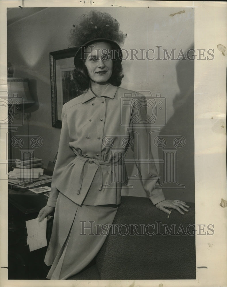 1946 Press Photo Miss Marjorie McCulloch, the bride of John H Buening-Historic Images