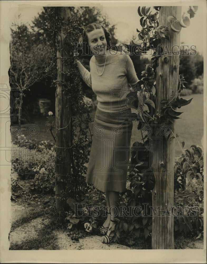 1938 Press Photo Betty Leedom now Mrs. Walter C. Davidson - mja17486-Historic Images