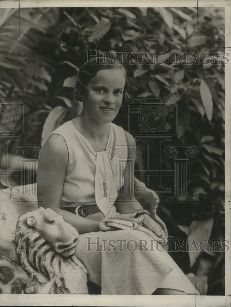 1933 Press Photo Mrs. George B. Downing - mja17492 - Historic Images