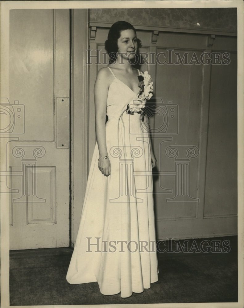 1936 Press Photo Mary Jane Dross, Milwaukee Society Girl - Historic Images