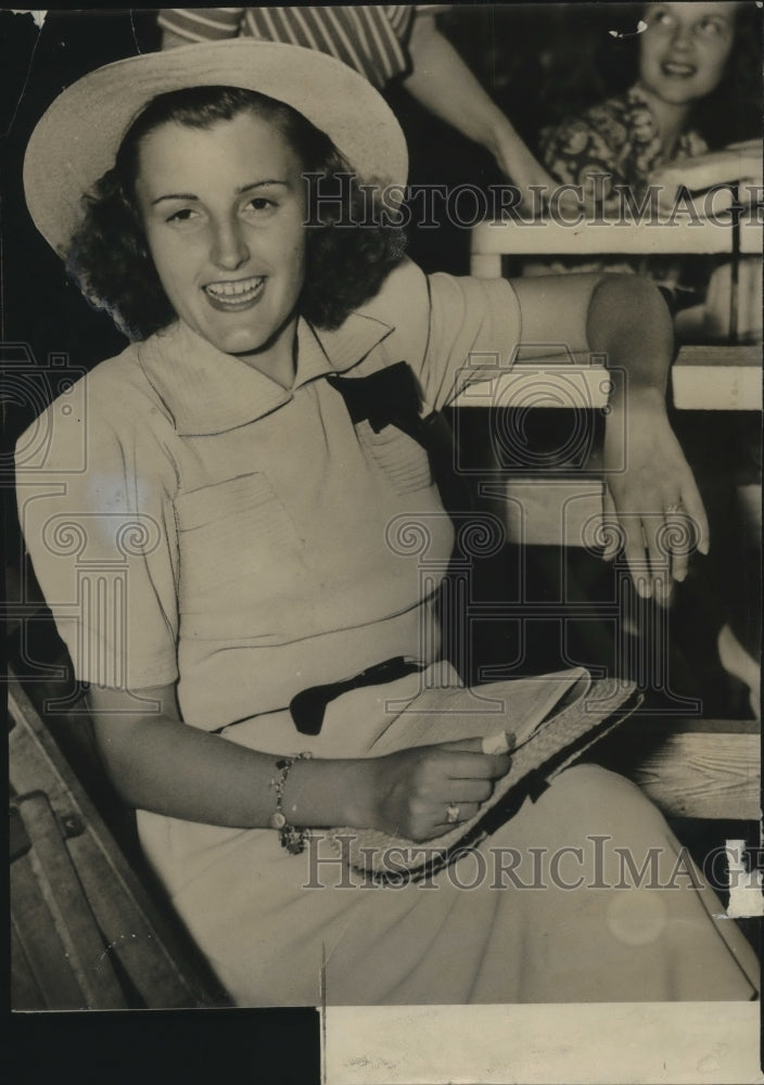1938 Press Photo Virginia Stevens, now Mrs. James Montgomery Feld - mja17733-Historic Images