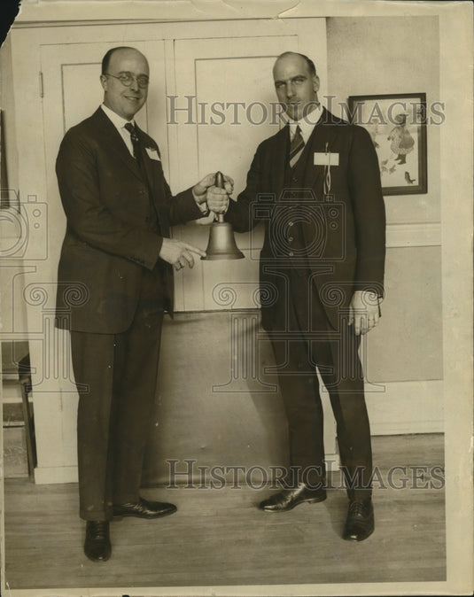 Press Photo Gustave Blatz and Harry J. Nunnemacher - mja17758 - Historic Images