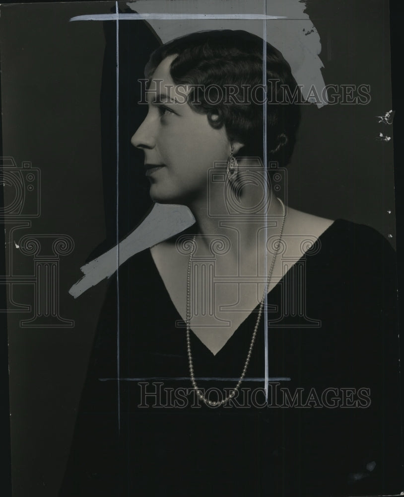 1938 Press Photo Mrs. Frank Geimer, national treasurer of Sigma Alpha Iota-Historic Images