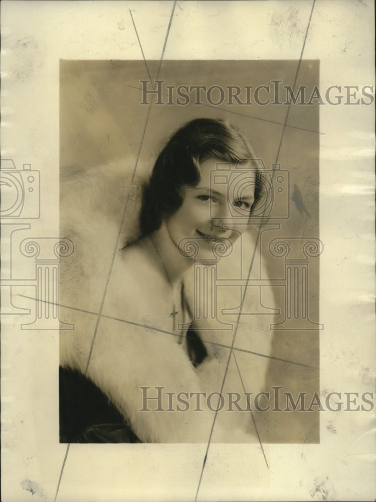 1932 Press Photo Miss Eleanor Silliman will enter Mount Mary College - mja17856-Historic Images