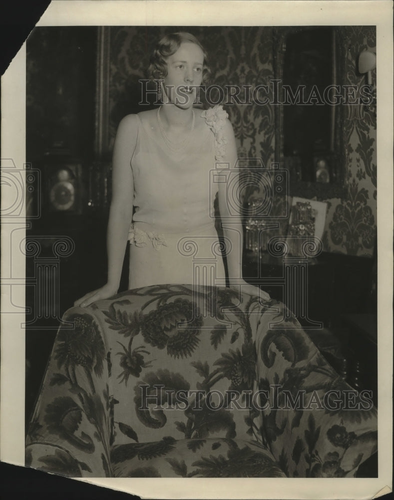 Press Photo Katharine Brumder, now Mrs. Matson Holbrook - mja18005-Historic Images