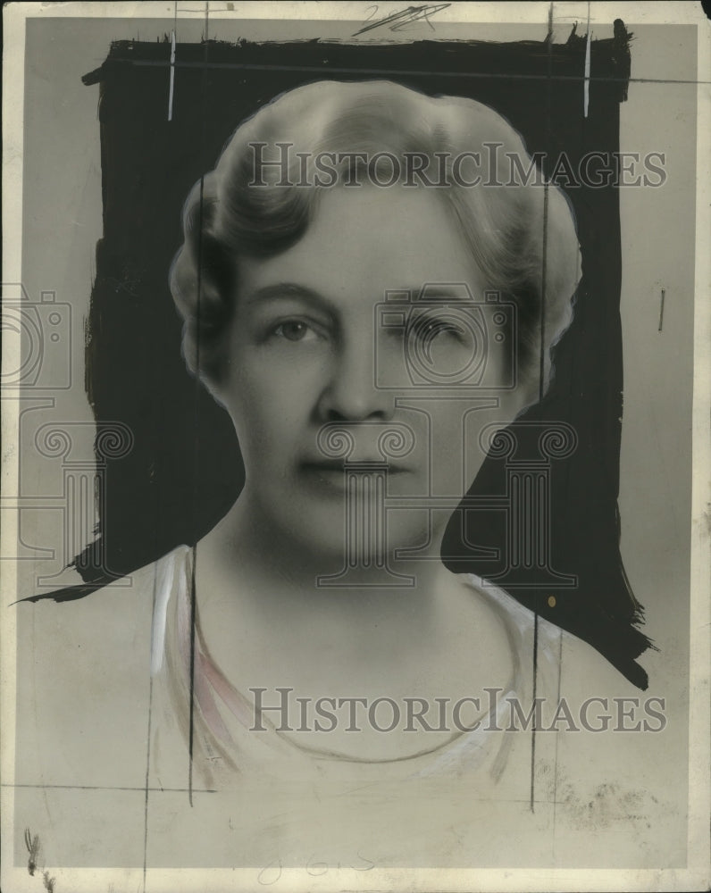 1934 Press Photo Mrs. George Arthur Carhart - mja18487 - Historic Images