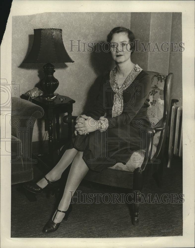 1931 Press Photo Miss Carol Bird - mja18589-Historic Images