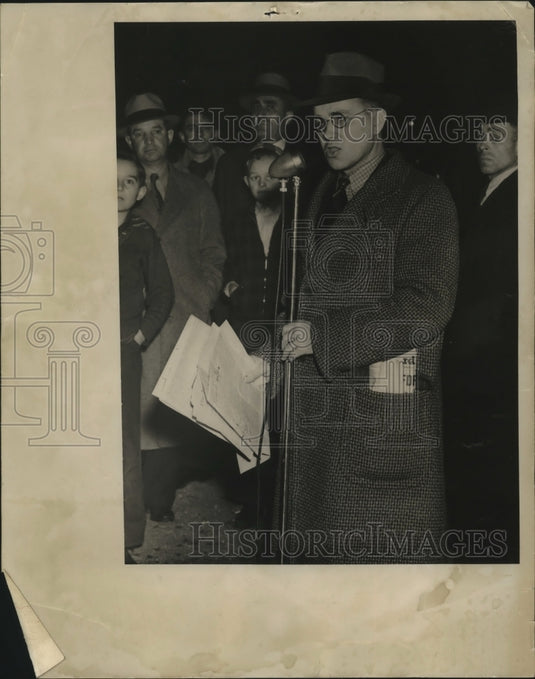 1938 Press Photo Carroll Blair - mja18601-Historic Images