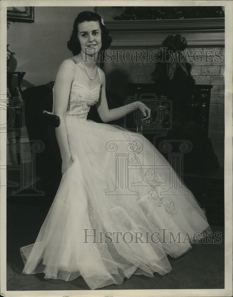 1939 Press Photo Debutante Jane Leedom - mja18621 - Historic Images