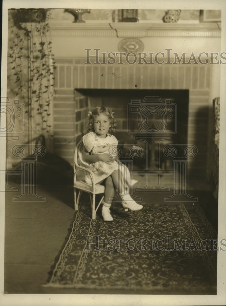 1931 Press Photo Sylvia Cleveland Blake daughter of Mrs. Jas Blake - mja18636-Historic Images