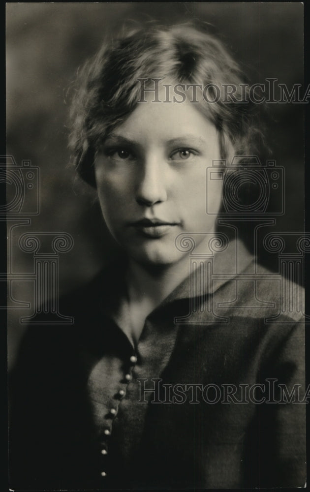 Press Photo Priscilla Welch, daughter of Mr. &amp; Mrs. CG Welch of Terrace Ave.-Historic Images