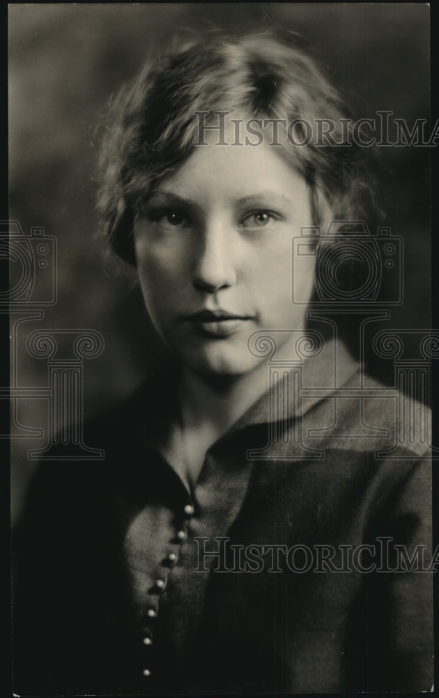 Press Photo Priscilla Welch, daughter of Mr. & Mrs. CG Welch of Terrace Ave.-Historic Images