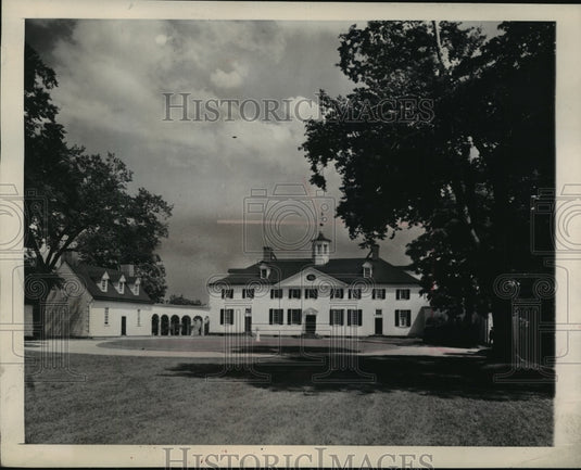 1947 George Washington's Mount Vernon, Va., mansion  - Historic Images