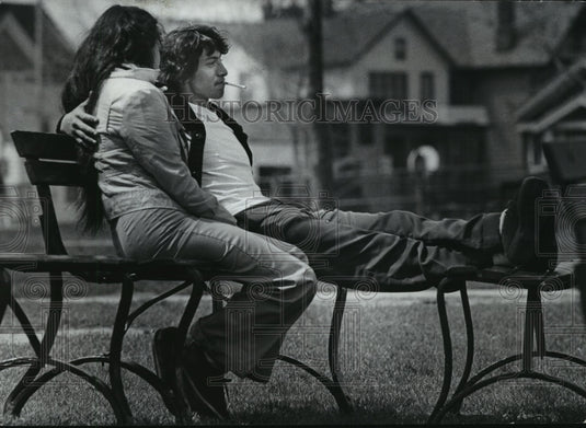 1970 Press Photo Danny Ferreira & Rosemary Casarezin Walker Square, Walker's PT - Historic Images
