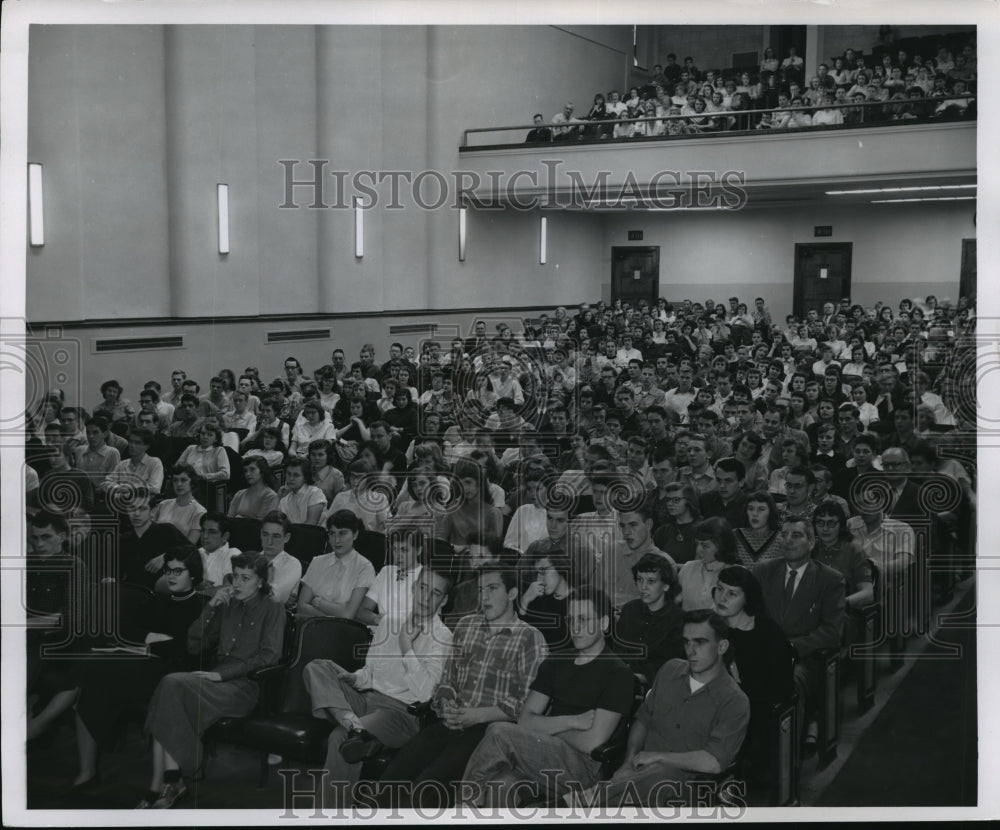 1952 Press Photo West Milwaukee high school "Quix 'Em On the Der" - mja19076 - Historic Images