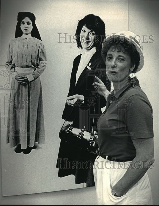1987 Press Photo Nancy Rhodes of the Visiting Nurses Association - mja19626 - Historic Images