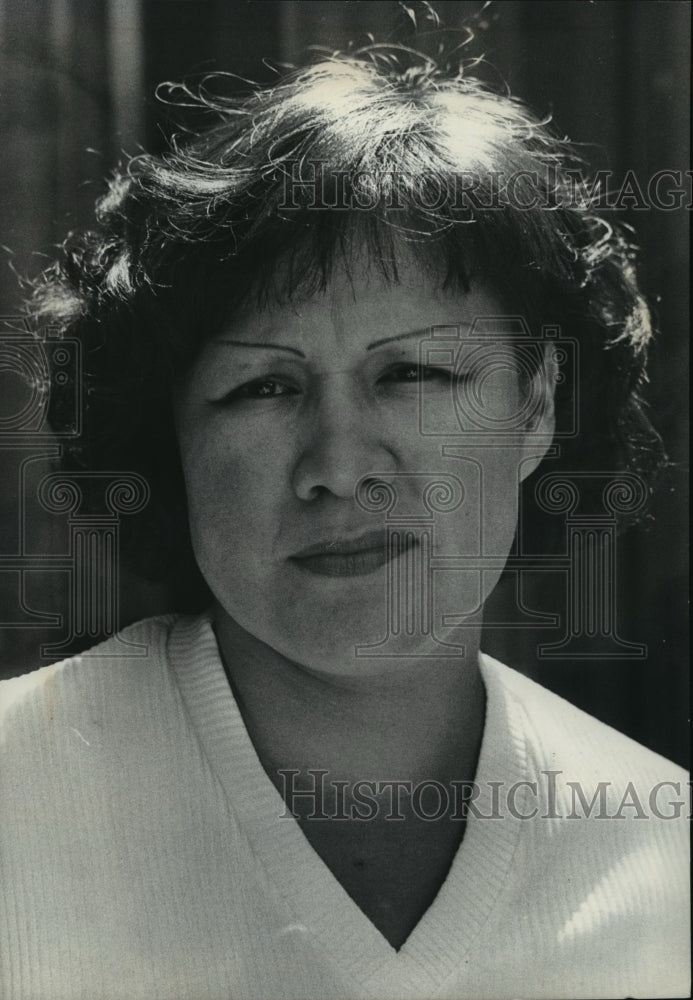 1978 Press Photo Gloria Visintin of the Inter-Tribal Cultural Committee, Ltd-Historic Images