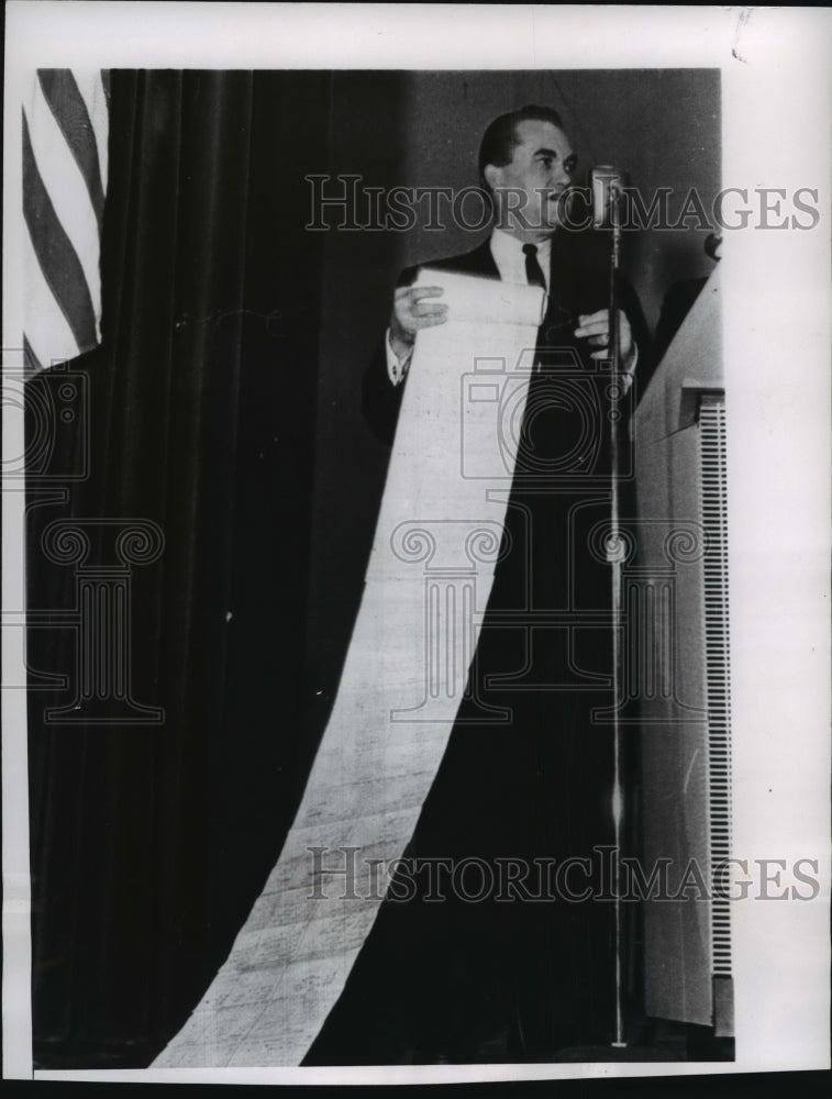 1964 Press Photo Gov. George Wallace of Alabama - mja19676 - Historic Images