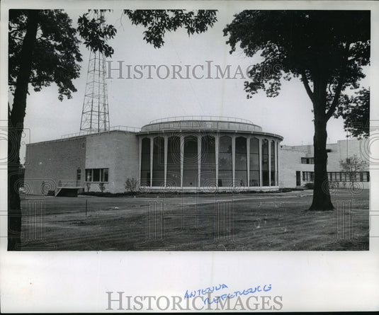 1966 Press Photo WTMJ etc Radio City Exterior - mja19900-Historic Images