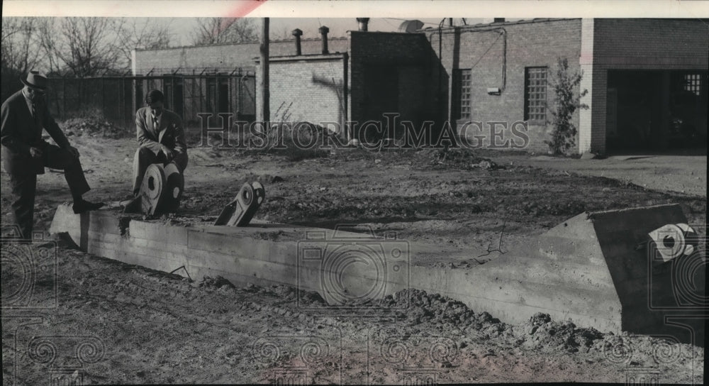 1953 Press Photo TV Tower - Historic Images