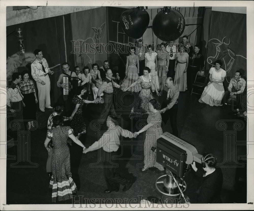 1950 Press Photo Milw Journal Television Programs - mja20013 - Historic Images