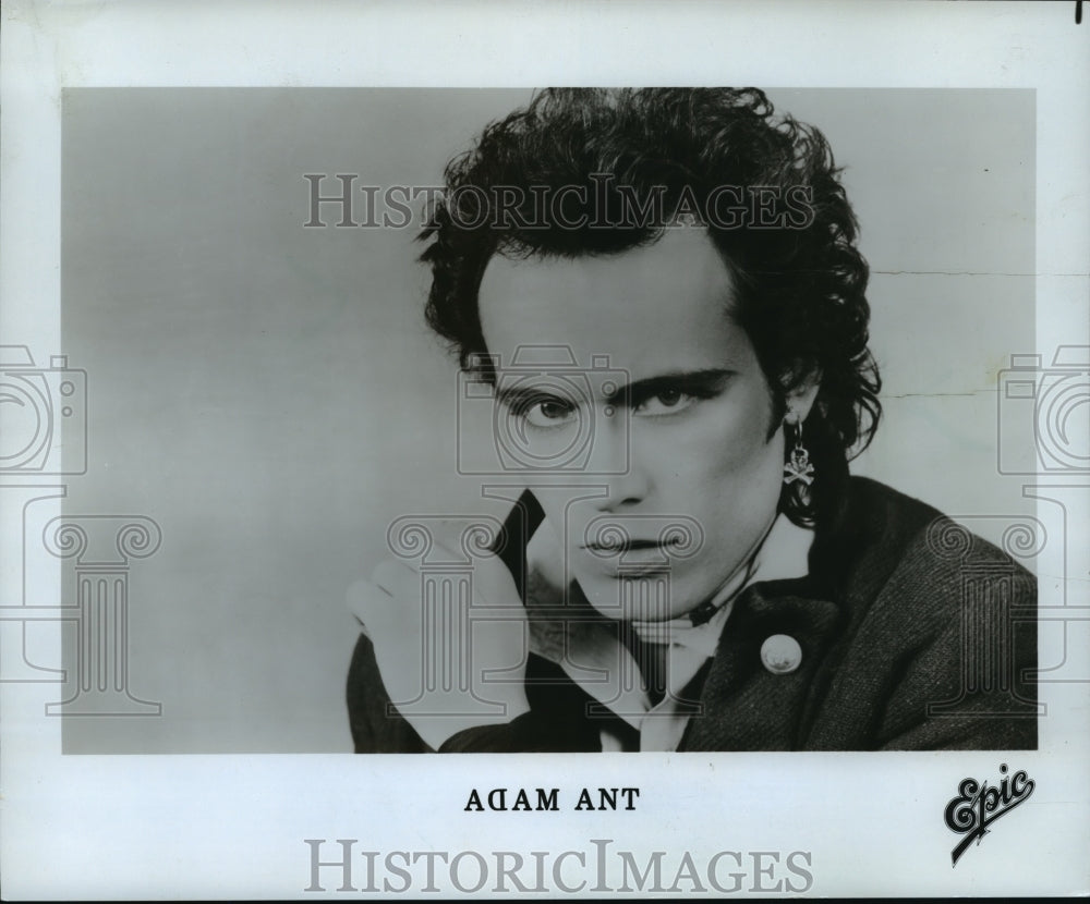 1983 Press Photo Adam Ant, English musician - mja20110 - Historic Images