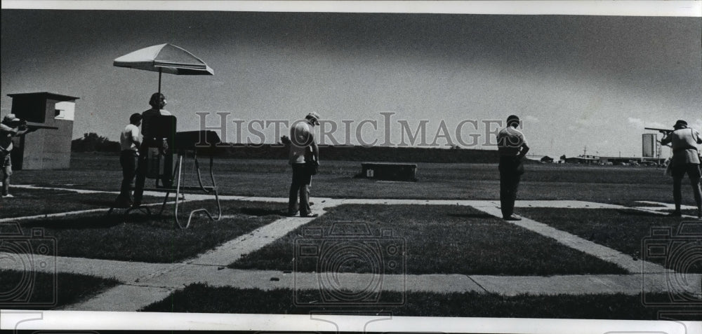 1978 Press Photo 79th State Shoot of the Wisconsin Trapshooting Association - Historic Images