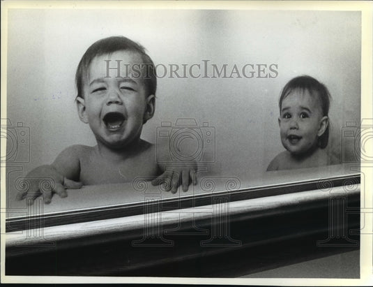 1983 Press Photo Baby portrait - mja20472 - Historic Images