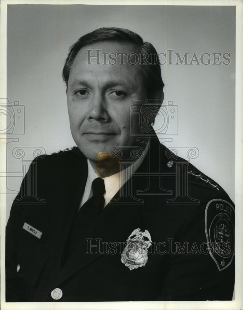 1993 Press Photo Milwaukee Police Chief Philip Arreola - mja20764 - Historic Images