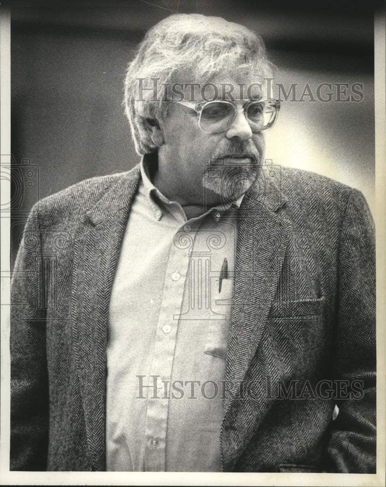 1985 Press Photo William S. Weiner, attorney charged with stealing from a client - Historic Images