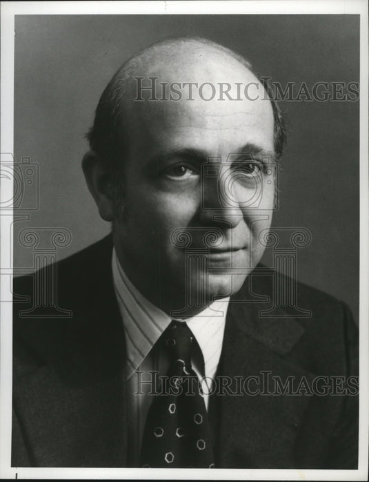 1980 Press Photo Mike Weinblatt as NBC Television Network General Manager - Historic Images