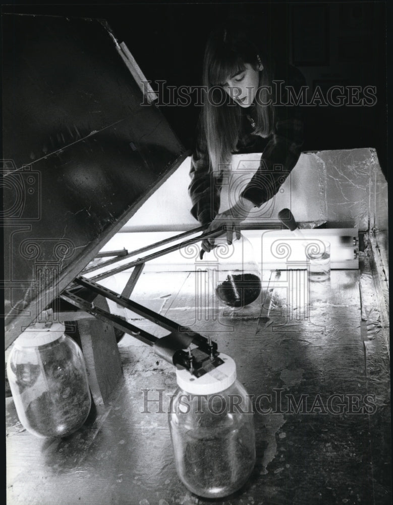 1994 Press Photo Raechal Sager, Finalist in Westinghouse Science Competition - Historic Images