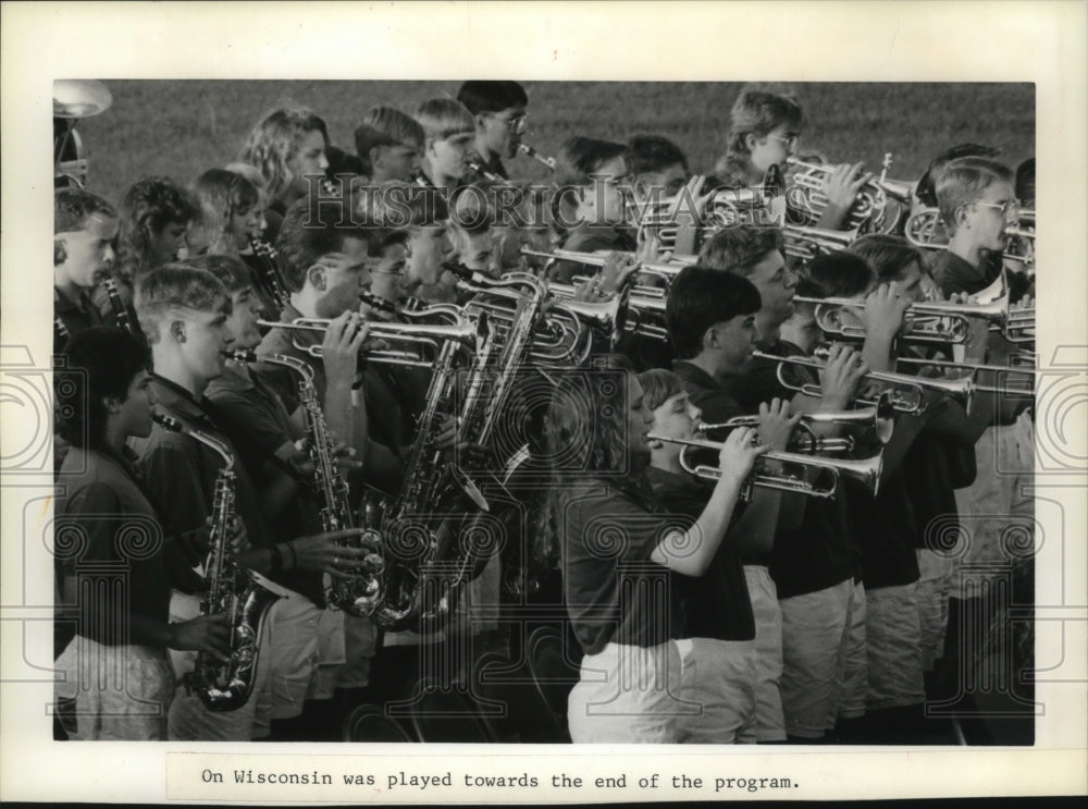 1989 Press Photo Whitnall High School Band - mja23729 - Historic Images