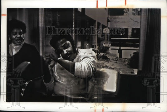 1992 Press Photo Homer White Patient at Milwaukee County Mental Health Complex - Historic Images