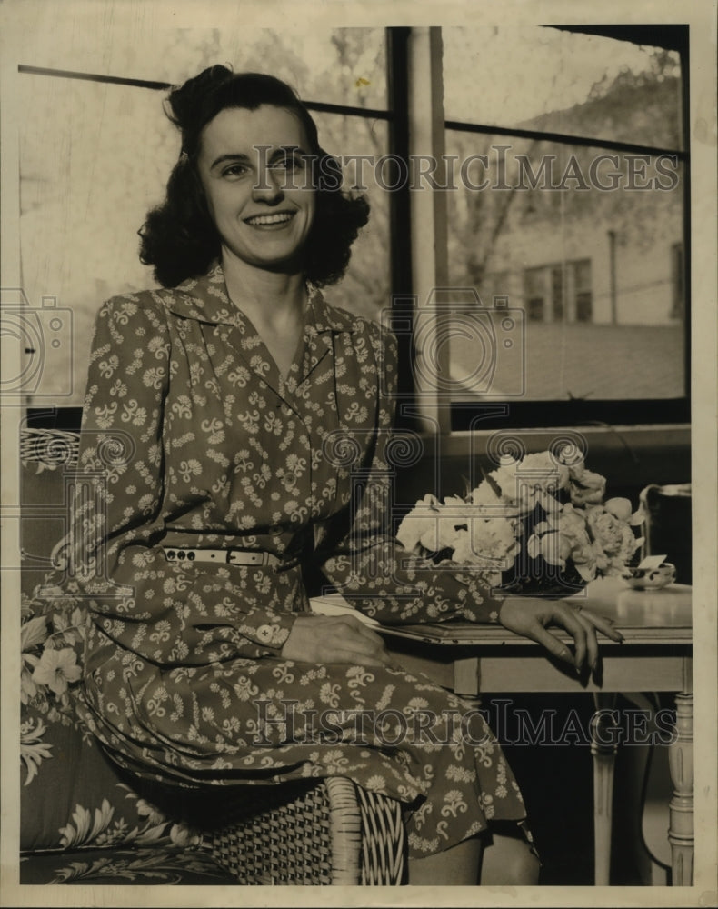 1941 Press Photo Mrs. Thomas K. Mortonson, formerly Kathleen McNally - mja24479 - Historic Images