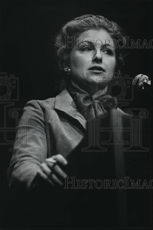 1981 Press Photo Sarah Weddington, Former Aide to President Carter - mja25049 - Historic Images